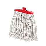 Titiz Salsa TP-857 Yedek Geniş Takozlu Islak İpli Mop Paspas Başlığı - Püskül - 16 Cm.