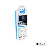 Global AX37 Gfz Lightning to 3.5mm Aux Ses Kablosu Siyah WNE0045