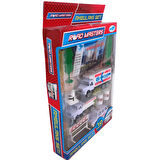 Mega Oyuncak 10 Parça Metal Ambulans Seti JP9103