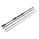 AlbaStar Reisen Travel Olta Kamışı 240cm 18-56 gr Siyah 4 Parçalı