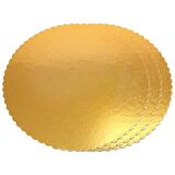 Turta Mendili / Pasta Altlığı Gold -Altın İnce Yuvarlak 28 cm 50 adet 