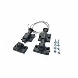 KALİTE - CAM BALKON EMNİYET PLASTİK KİLİT - BONCUKLU İP ZİNCİR TAKIM SETİ