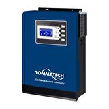 TommaTech New 3K 24V MPPT 1Faz Akıllı İnverter Çevirici İnvertör