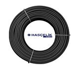 Hasçelik 6mm Solar Kablo PV Siyah 100 Metre