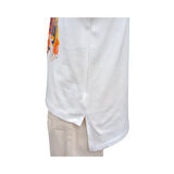 Kız Çocuk T-Shirt Baskılı Ideally Ekru - Turuncu / Ekru - Mavi Seçenekli