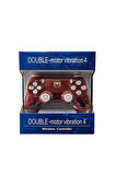 GlrTech P4K Kablosuz Oyun Kolu  Double Motor Titreşimli Şarj Edilebilir PS4 Uyumlu