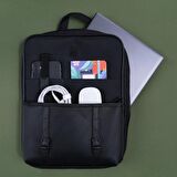 Minbag  XXL Aspen A4 Siyah 17" Laptop ve Tablet Çantası