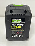Max Extra MX 8005 20 Volt 4 Amper Akülü Testere Aküsü