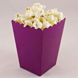 Mor Renk Mısır (Popcorn) Kutusu (8 Adet)
