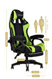Fashcolle Dynamic Green Masajlı Oyuncu Koltuğu