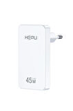 Yeni Nesil 45W GAN 2 x Typ-C PD Şarj Adaptörü Hepu Hp-C33