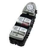 Mercedes Cam Acma Salteri On Sol (komple, Perdeli, Beyaz İsik, Siyah) S-Class W222 13>17 - Kraw An-560