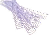 PLASTİK HELEZON SPİRAL 3:1 38MM ŞEFFAF 50 AD. 48 LOP POŞETLİ