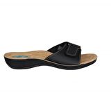 Ceyo 9808-15 Ortopedik Je Siyah Kadın Terlik