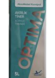 AKZO OPTİMA AKRİLİK TİNER YAVAŞ 5L