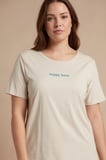 Çiçek Motifli Yumuşak Dokulu Kapri Pijama