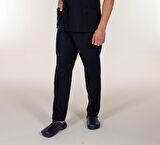 Lacivert Terrycotton Medikal Doktor Hemşire Pantolon