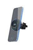 Blackbird RAC-A018 - 15W Hızlı Kablosuz Şarj Destekli Akıllı Vakumlu Araç Telefon Tutucu