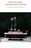 Blackbird 299 Dekoratif Titanic Gemi Aroma Difüzör & Nemlendirici |250 Ml Uzaktan Kumandalı, Zaman Ayarlı