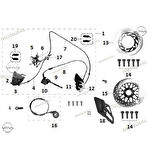 Rx1 Enduro Arka Fren Hidrolik Hortumu 91 Cm Orj