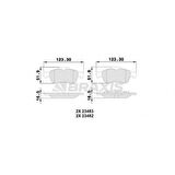 Renault Arka Fren Balatası Connect 1.8tdci 02 /> Laguna II III Latıtude Espace IV Vectra C Nissan Primera - Braxıs Aa0068