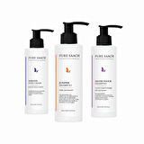 PURE SAACH PROFESSİONAL 3 ÜRÜN BİRLİKTE MOR PİGMENT SİLVER SHAMPOO+PROTEİN COPLEX SHAMPO+KERATİN SAÇ BAKIM KREM
