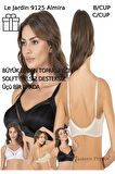 9125 Kadın Sütyen Desteksiz Telsiz Dantelsiz Soft Toparlayıcı Cup Almira 3 Set