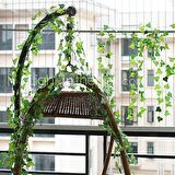 Yapay Sarmaşık Üçgen Yaprak Yapay Çiçek Dekoru 230cm X 3ADET
