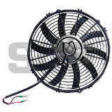 Unıversal Aksiyel Fan Motoru 12v 12" (305mm) Emici S Kanat (60321) - Sgr-61210
