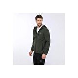 LumberJack Erkek Kapüşonlu Softshell Mont BASIC