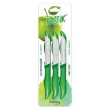 Pratik Plastik Saplı 6Lı Meyve Bıçak Seti 43025