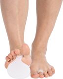 Ayak Taban Ped Parmağa Geçmeli Silikon Metatarsal Pedi Yüzük Nasir Önleyici Ped Ayak Alti Koruyucu-w