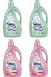 Viking Sıvı Çamaşır Deterjanı Hassas Ciltler Ve Renkliler 4 Adet 2,7 Litre