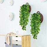 Sarkan Yeşil Yaprak Sarmaşık Yapay Çiçek 100x35cm Dev Bitki SY1 