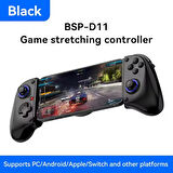 Airstorr BSP D11 Kablosuz Oyun Denetleyicisi Android/Apple IOS Tablet için PS3/PS4 Gamepad Akışı