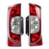 Enva Peugeot Bipper Sağ + Sol Stop Lambası Takım 2008--2014 Tek Kapı