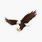 Araba için Kartal Oto Sticker Yapıştırması Etiket  17CM z4