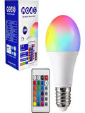 NOAS 9W RGB KUMANDALI LED AMPUL E-27 DUY ( RENK DEĞİŞTİREN AMPUL ) * 2 ADET