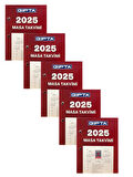 Gıpta 2025 Blok Masa Takvimi 10x13 cm 5 Adet