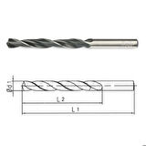 Makina Takım 2.7 mm Hss Din338 Silindirik S.Matkap Ucu-Haddeli