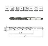 Makine Takım Hss Dın 345 Rn Matkap Ucu 24.5Mm-Mte B00004002450