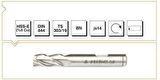Makine Takım B00276180400 Hss - E (%8Co) Dın 844 Bn Parmak Freze - Kısa 4 Mm, 1 Adet