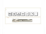 Makine Takım Hss-Co8 Dın 844B/Nr Kaba Talaş 20 Mm(Kısa)-Mte B00277332000
