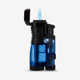 Lubinski 3 Torch Çakmak Ve Kesici Puro Seti Mavi LB-722