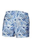 Bonitas Erkek Çocuk Şort Mandala-Beyaz 22702