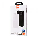 OZAKİ Y100 Power Bank 20000mAh ve Hızlı Şarj 22,5W BEYAZ