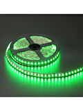 Cata 10 Çip İç Mekan Şerit Led Yeşil Renk  5 Metre + Noas 5 Amper 12 Volt Trafo Dahil ikili Set Yeşil