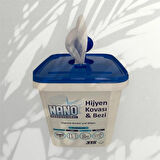 NANO PROFESSIONAL Hijyen Yüzey Islak Temizlik Havlusu Kova Mendil 315 Adet