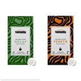 Tupinamba Decaf + Veneto Kapsül Kahve 20 Adet - Compostable - Nespresso Makineleriyle Uyumlu) 