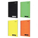 Çınar Im Smart A4 72 Yaprak Plastik Kapak Spiralli Defter 4 Çizgili+4 Kareli